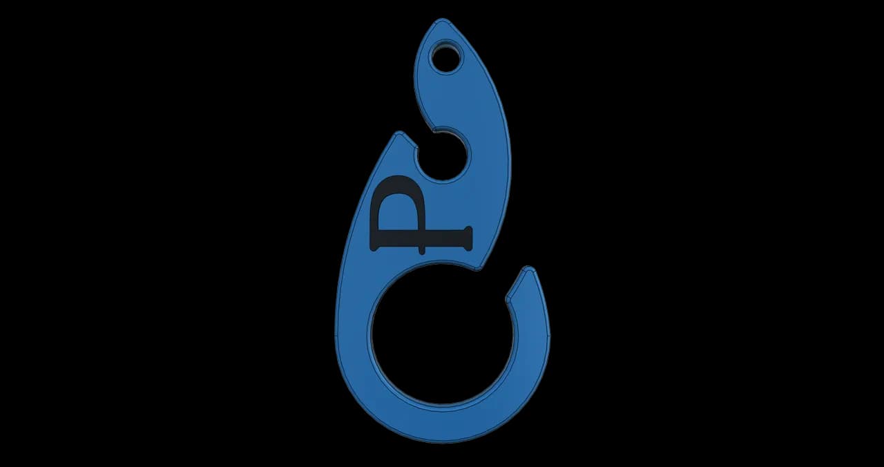 Doggy Bag Hook Cyan / Black